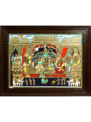 Shri Rama Pattabhisheka (Framed)