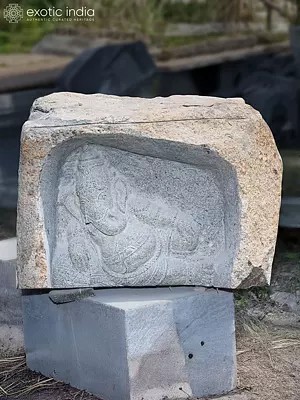 28" Lord Ganesha Stone Statue