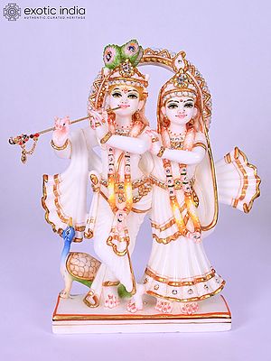 11" Shree Radha Krishna Statue