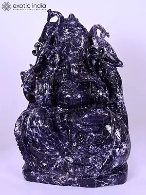 20" Lord Ganesha Gemstone Statue