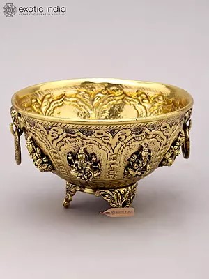 Superfine Ashtalakshmi Ritual Bowl (6 Inch)