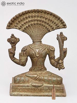 Patanjali- The Founder Of Yoga Statue In Brass