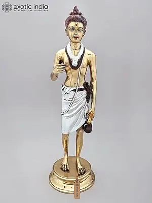 25" Shri Neelkanth Varni (Bhagawan Swaminarayan) | Brass Statue