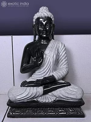 24" Lord Buddha Marble Statue