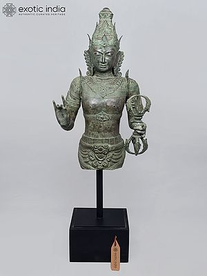 Indra Holding His Vajra From Bali