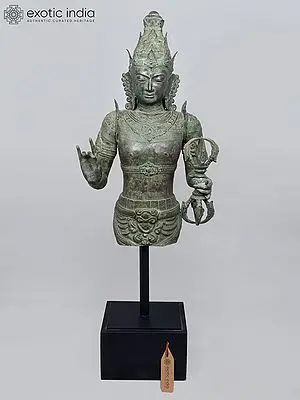 Indra Holding His Vajra From Bali