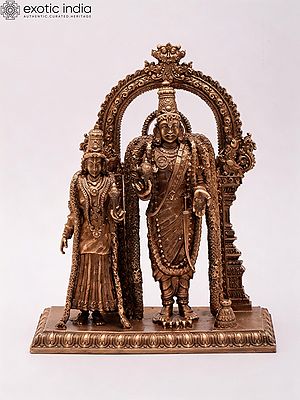6" Parthasarathy Perumal Superfine Bronze Statue
