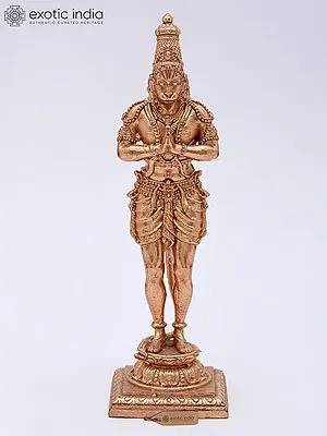 5'' Standing Hanuman Superfine Bronze Statue