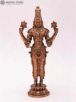 6'' Lord Dhanvantri Superfine Bronze Statue