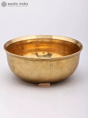 Bronze Offering Bowl - 5" Sacred Ritual Vessel