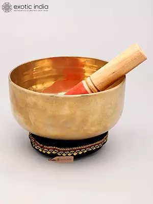 6" Sacred Bronze Singing Bowl: Yoga & Meditation Essential