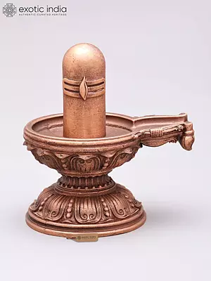 4" Small Superfine Shivalinga | Bronze Statue