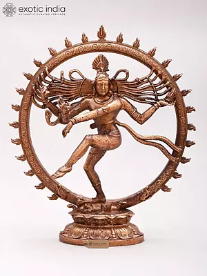 4" Small Superfine Nataraja Bronze Idol