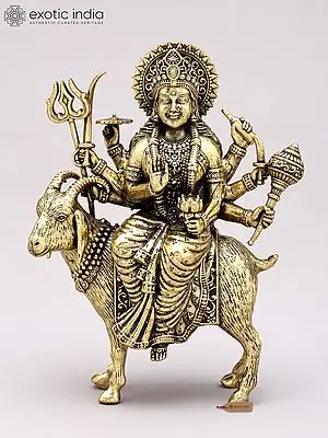 Small Superfine Meldi Mata | Brass Statue