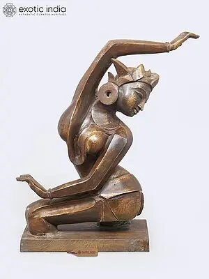 Bronze Sculpture of a Graceful Dancing Lady | Contemporary Art
