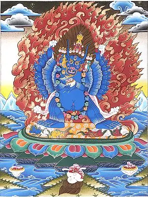 Tibetan Buddhist Yamantaka - Encounter with Death
