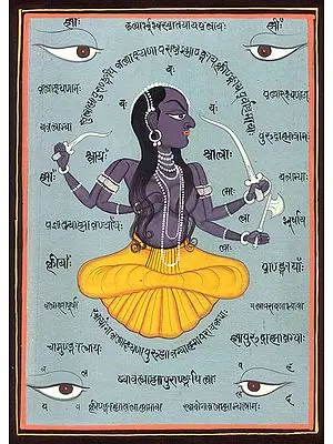Devi with Sword
