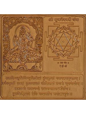 Shri Bhuvaneshvari Yantra (Ten Mahavidya Series)