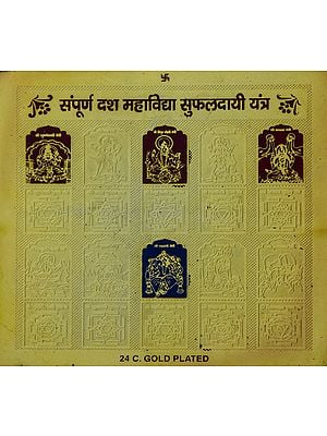 Sampurna Das Mahavidya Sufaldayi Yantra (Yantra for the Fulfilment of Materialistic Desire and Spiritual Liberation