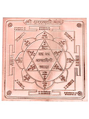 Shri Saraswati Yantra - the Bestower of Wisdom, Education, Intellect and Speech