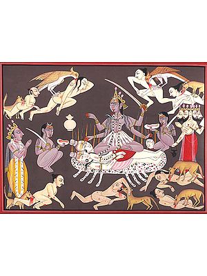 Kali, Mahakali or Shmashana-Kali