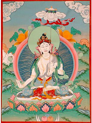 White Tara | Nepalese Painting on Paper