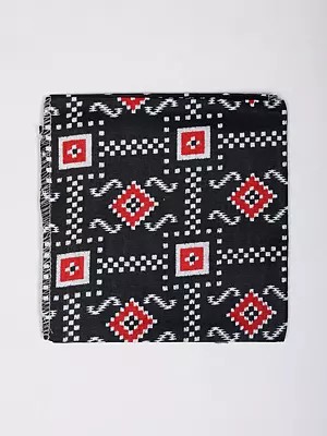 Ikat Pattern Cotton Rumal (Handkerchief)