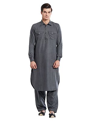 Men's Cotton Kurta Salwar Set for Daily Wear Traditional Comfort