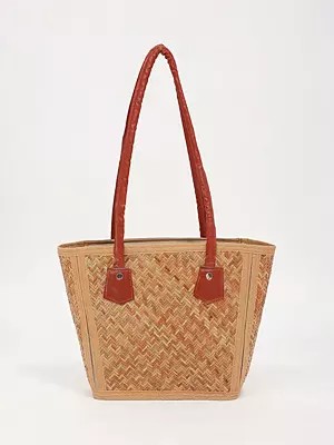 Handcrafted Eco-Friendly Bamboo Tote Bag