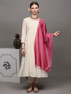 Banarasi Scarf with Tanchoi weave