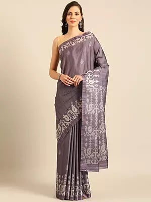 Digital Print Cotton Designer Saree With Blouse For Casual Occasion