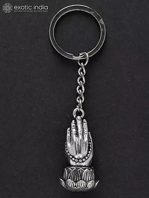 Buddha Prayer Hand Keychain