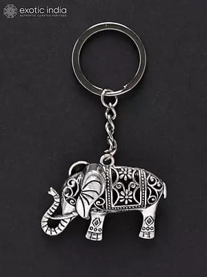 Royal Elephant Keychain