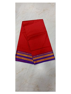 Narayanpet Silk Saree with Broad Border for Women's