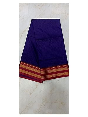 Narayanpet Silk Saree with Broad Border for Women's