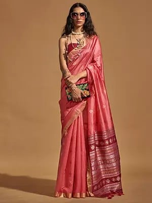 Handwoven Silk Wedding Wear Saree
