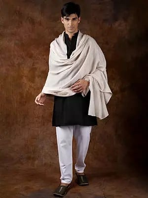 Pure Wool Men's Dushala (Lohi) from Kullu