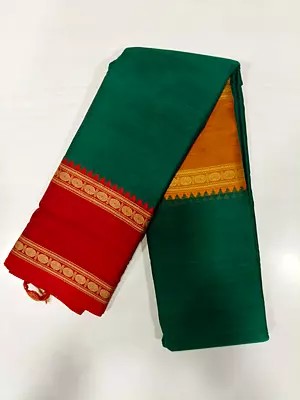 Narayanpet Siko Broad Border With Lining Pallu Saree For Women