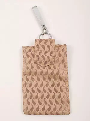 Brocaded Key Case from Banaras with Waist Hook