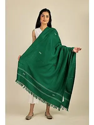 Bear-Grass Handwoven Pure Wool Shawl From Uttarakhand (Trishulii - A Community-Owned Producer Company)
