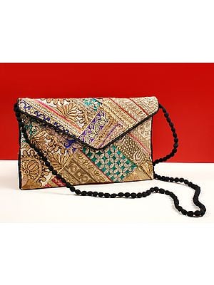 Buy Multicolor Gujarati Patch Work Sling Bag-India Meets India