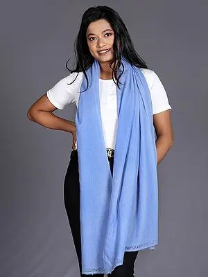 Pure Pashmina Plain Stole from Nepal