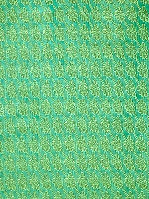 Banarasi Brocade with Golden Thread Weave