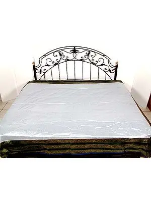 Banarasi Quiltable Bedcover with Tanchoi Weave
