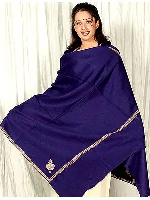 Deep-Blue Shawl