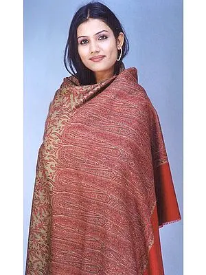 Double Sided Jamawar Shawl