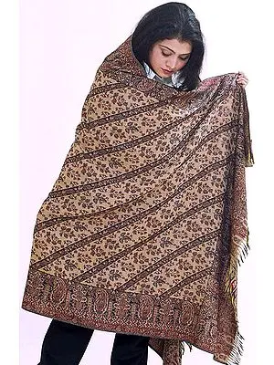 Double-Sided Jamawar Shawl