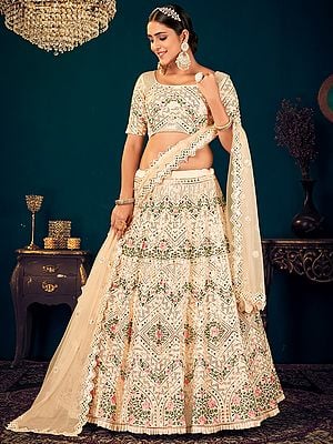 2 Pc Handmade Gown Decorative Golden Zardozi Patches Thread Festive Wear  Dresses Appliques Embroidered Indian Applique