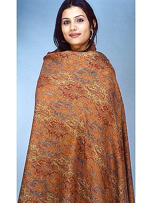 Multi-Colored Jamawar Shawl