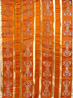 Ochre-Brown Vajra Altar Cloth